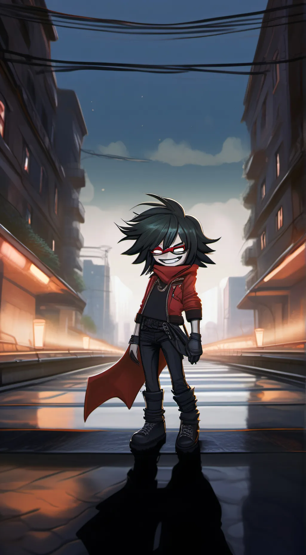 ai character: emo peter background