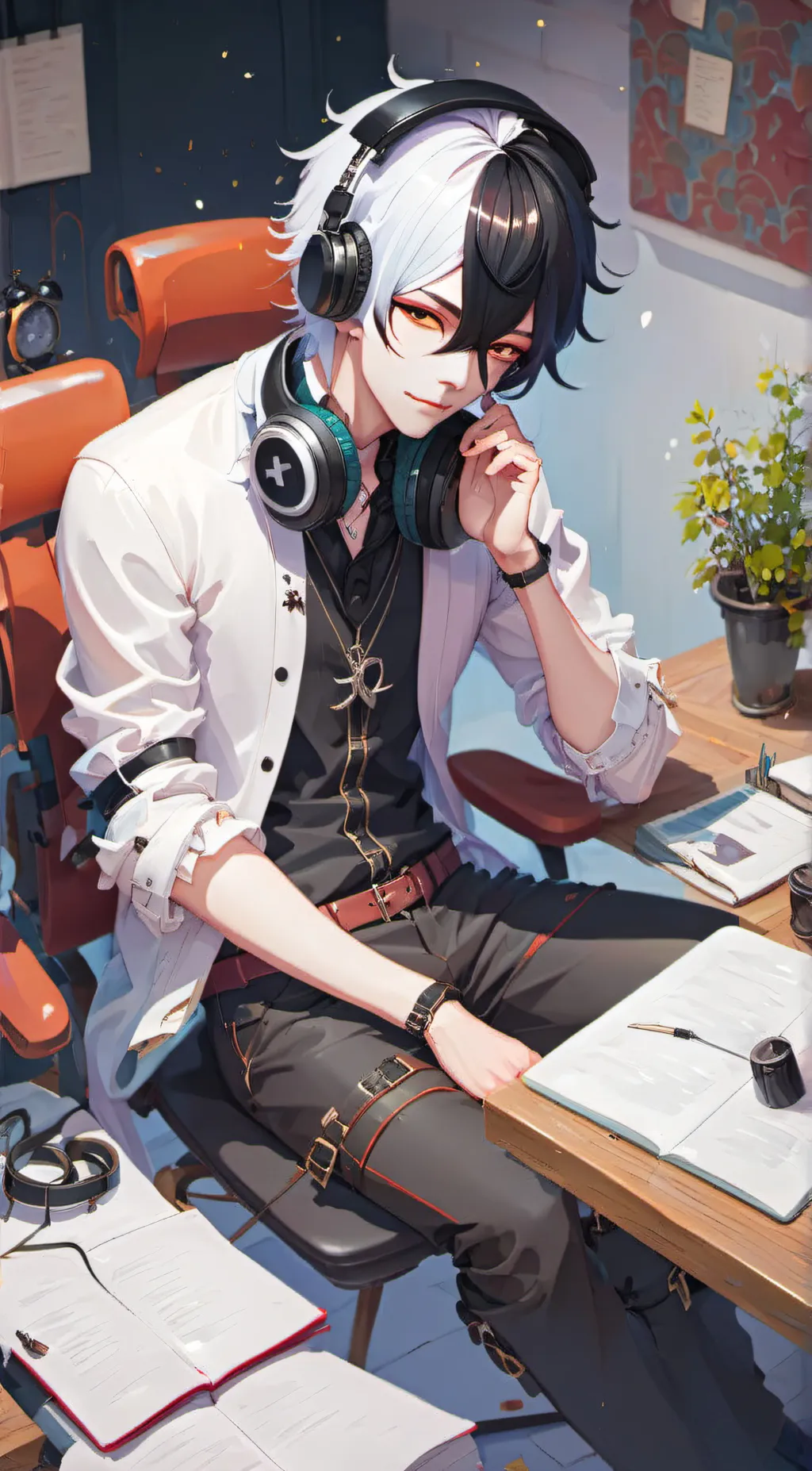 ai character: Bryan  background