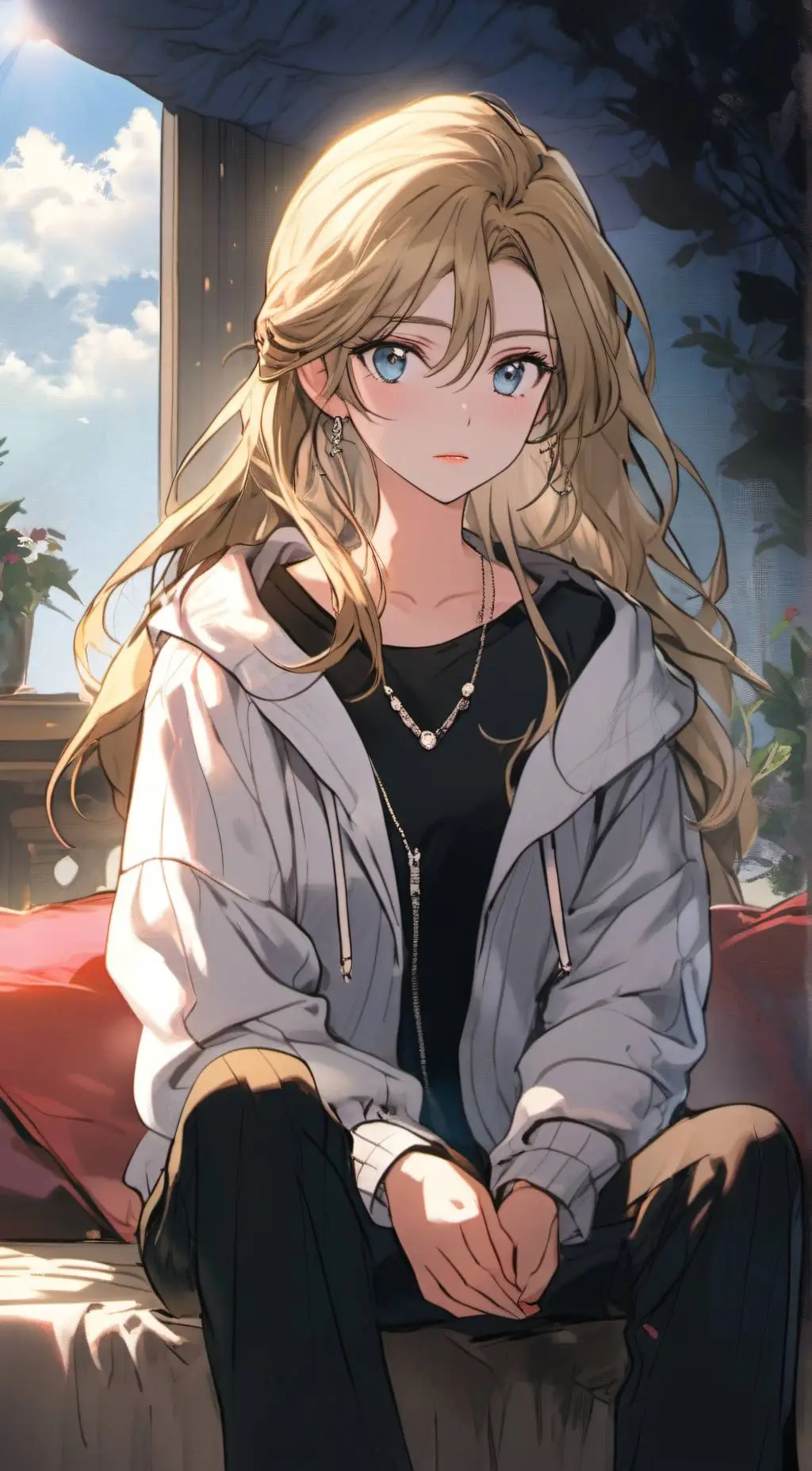 ai character: Chloe R. Mayflower background