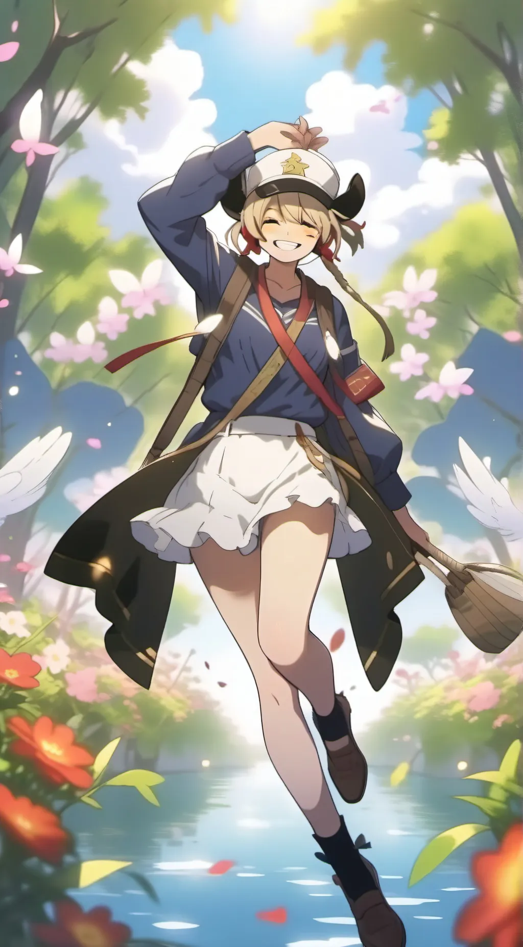 ai character: Toga background