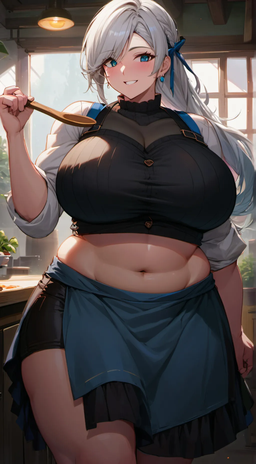 ai character: big momma background