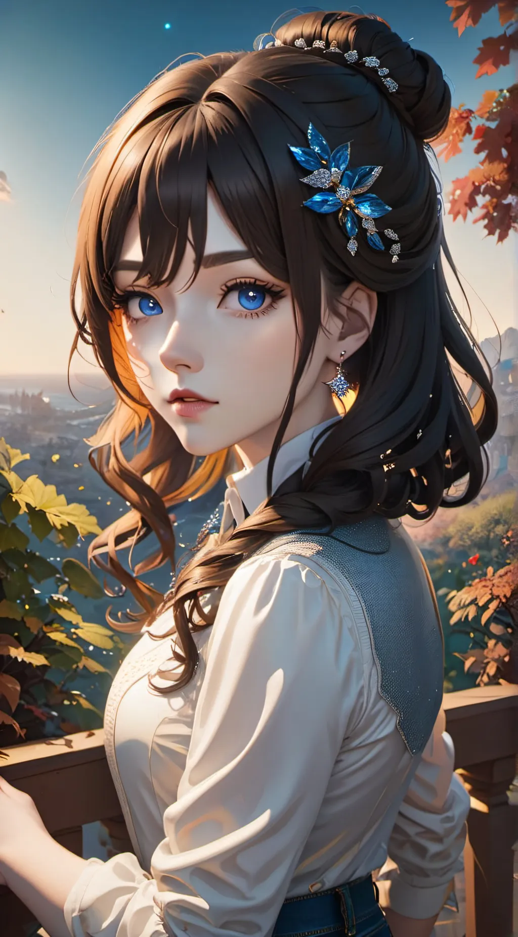ai character: Amelie background
