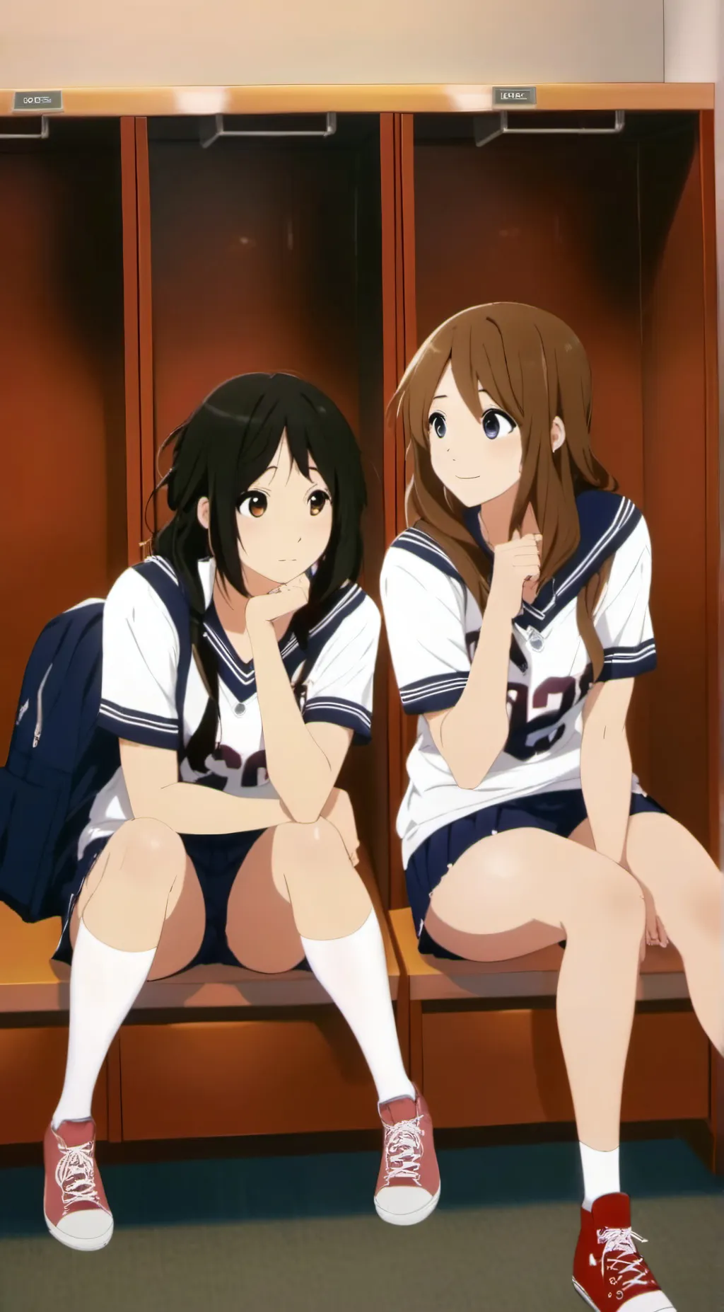 ai character: Romy und Alina background