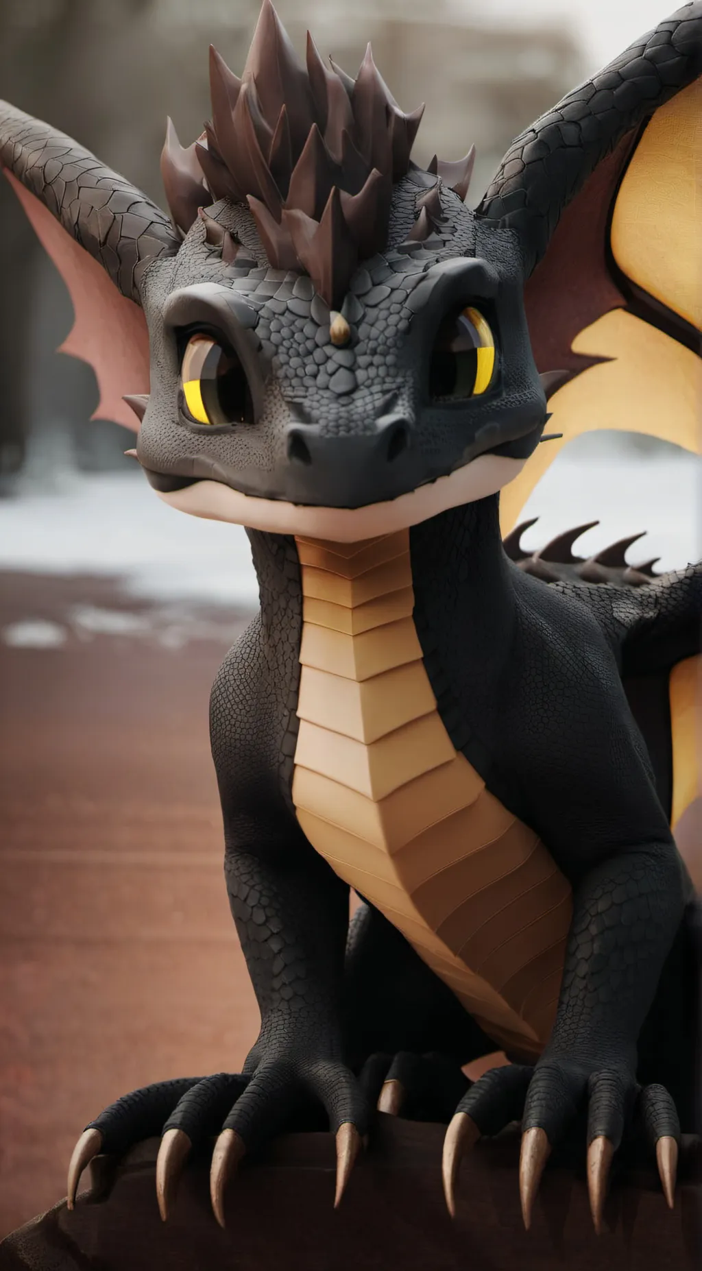 ai character: Toothless background