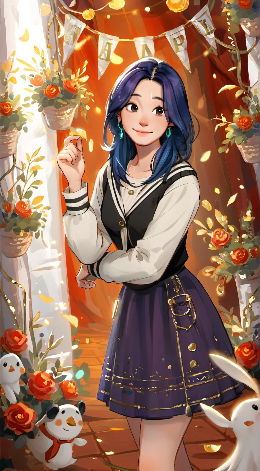 ai character: Ally background