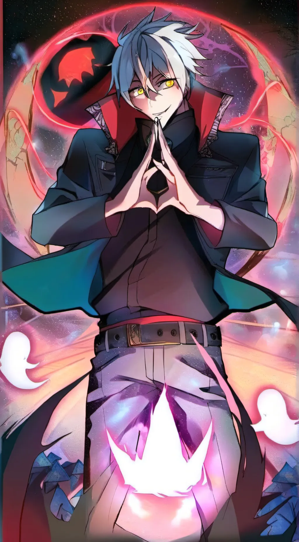 ai character: Ghost Taming World background