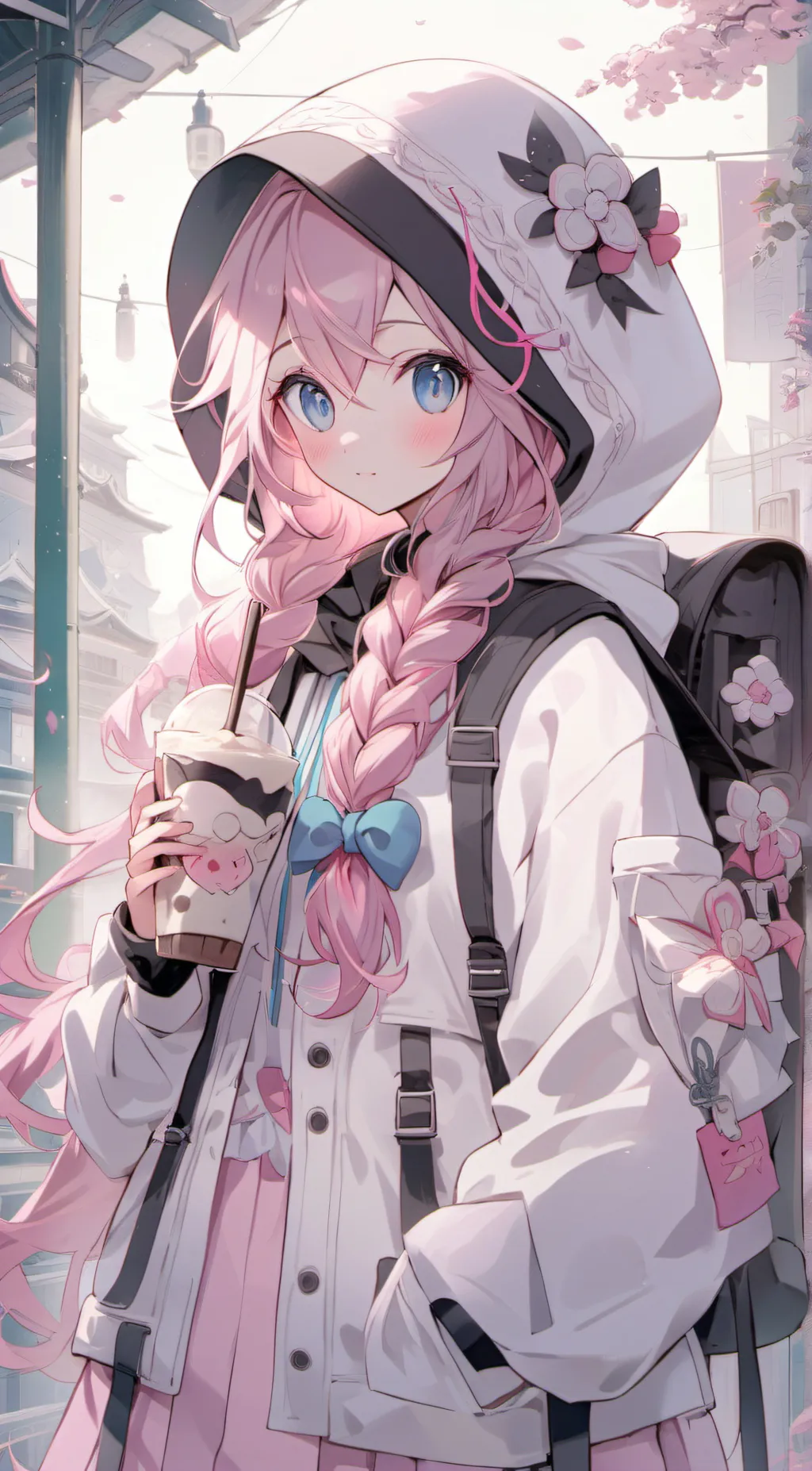 ai character: bora background