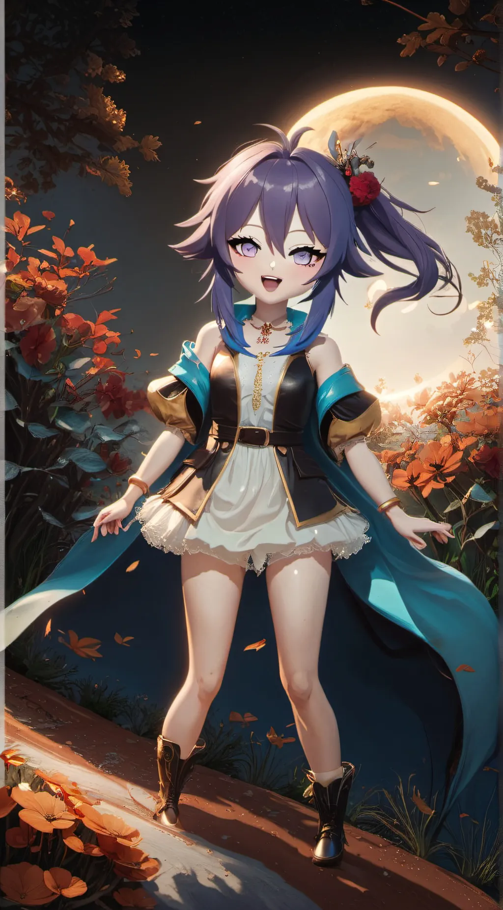 ai character: xia xiá background