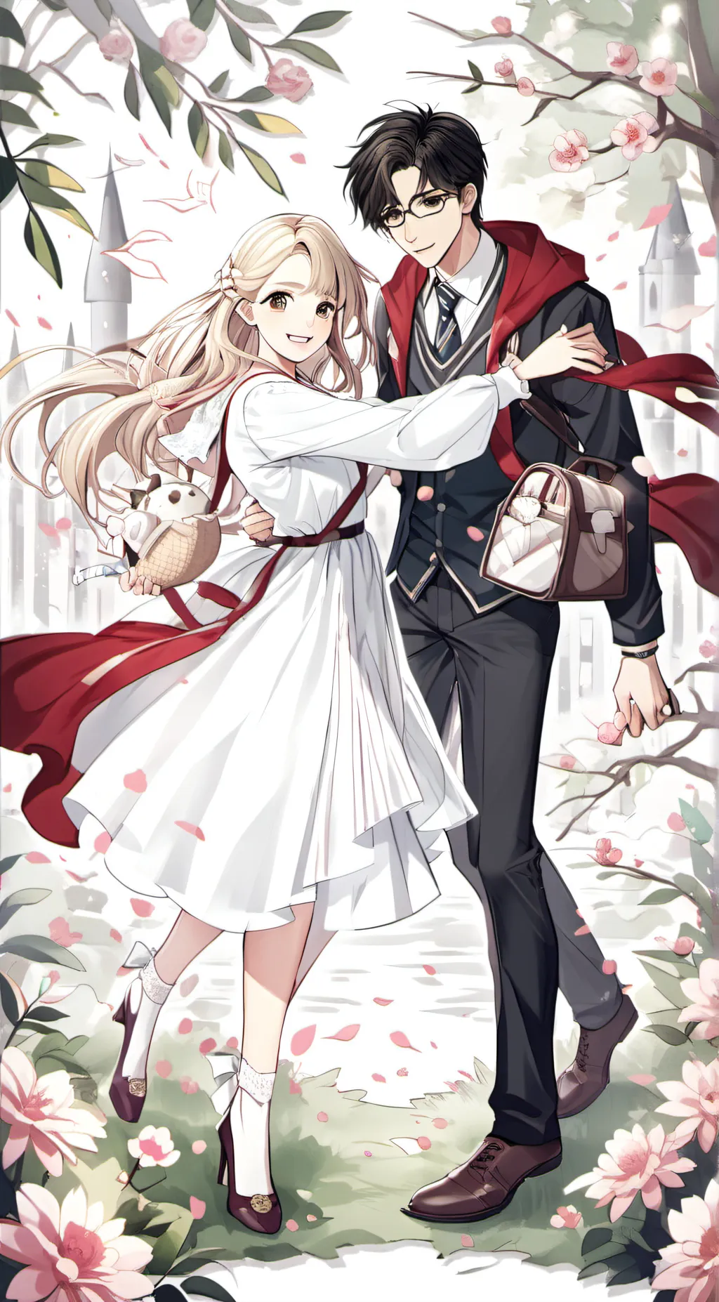 ai character: Hogwarts~ background