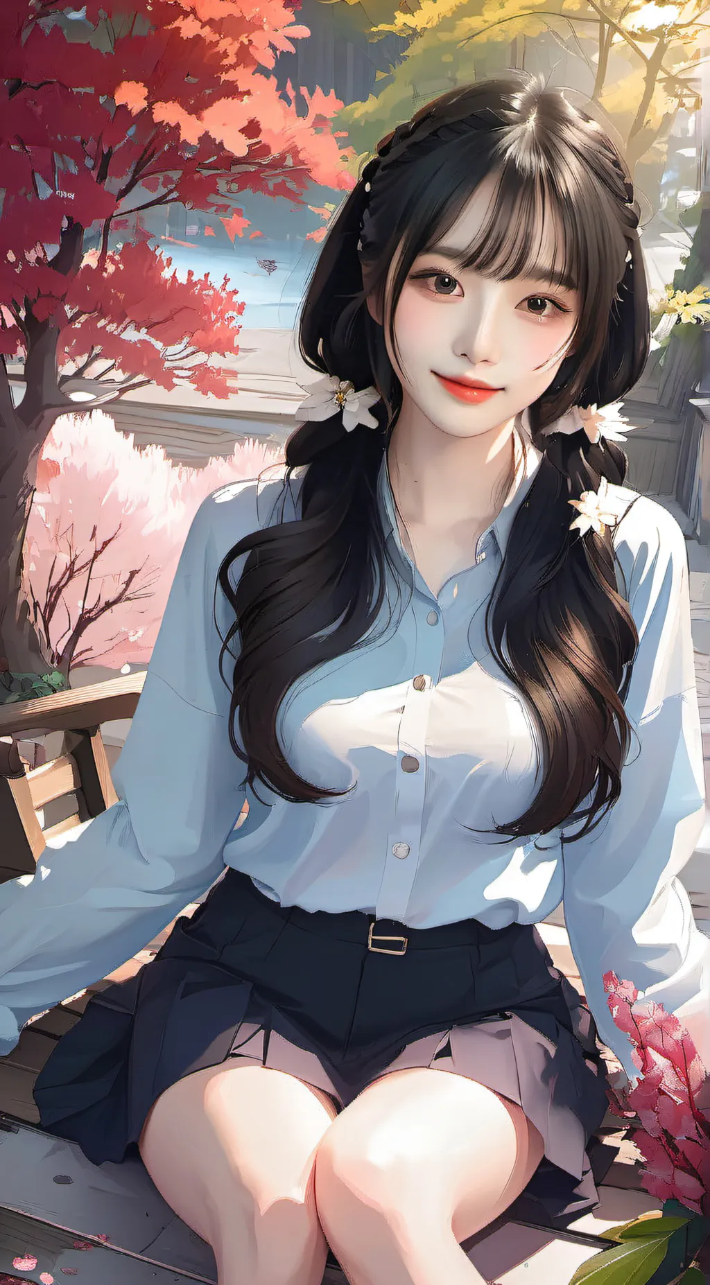 ai character: 𝙰𝚗𝚐𝚎𝚕𝚊 background