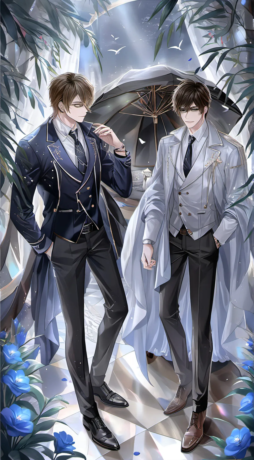 ai character: sam  Dove background