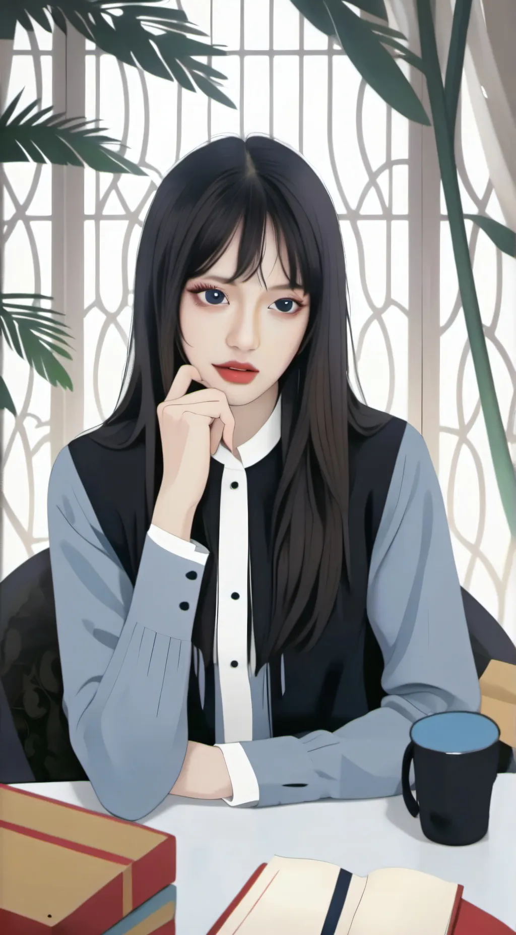 ai character: 🇹🇭 background
