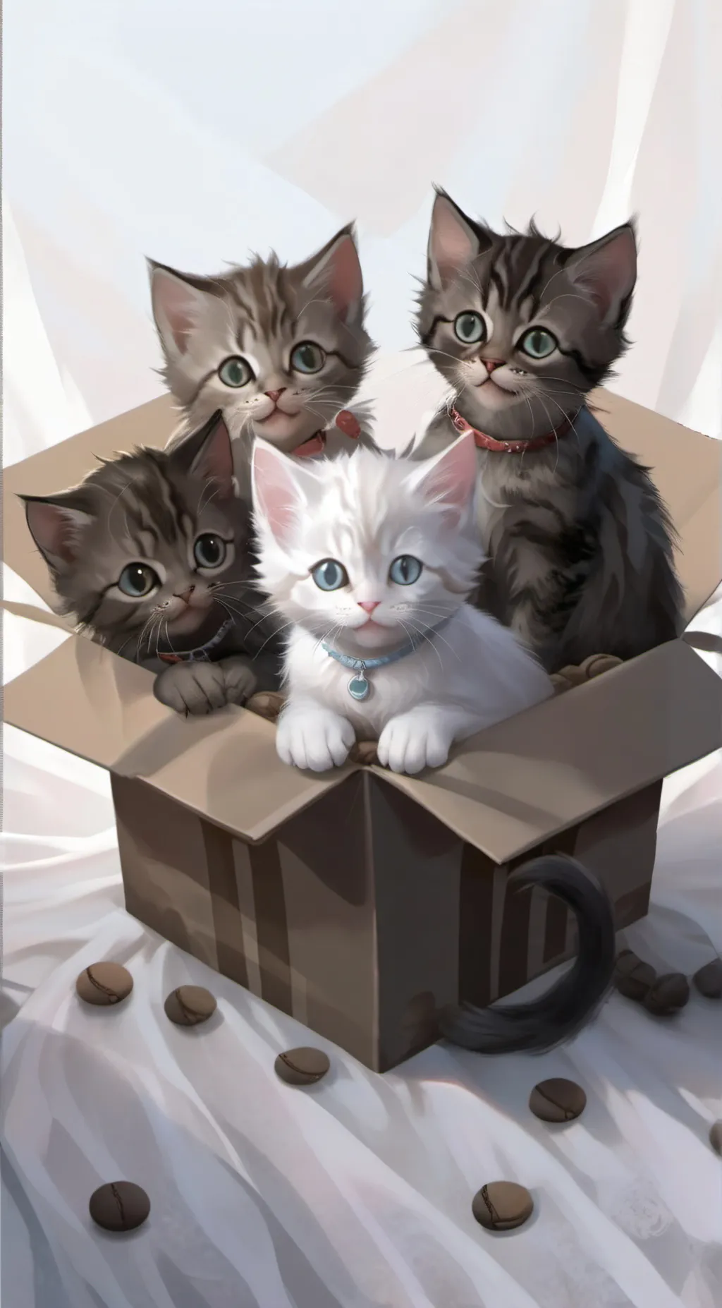 ai character: kitten background