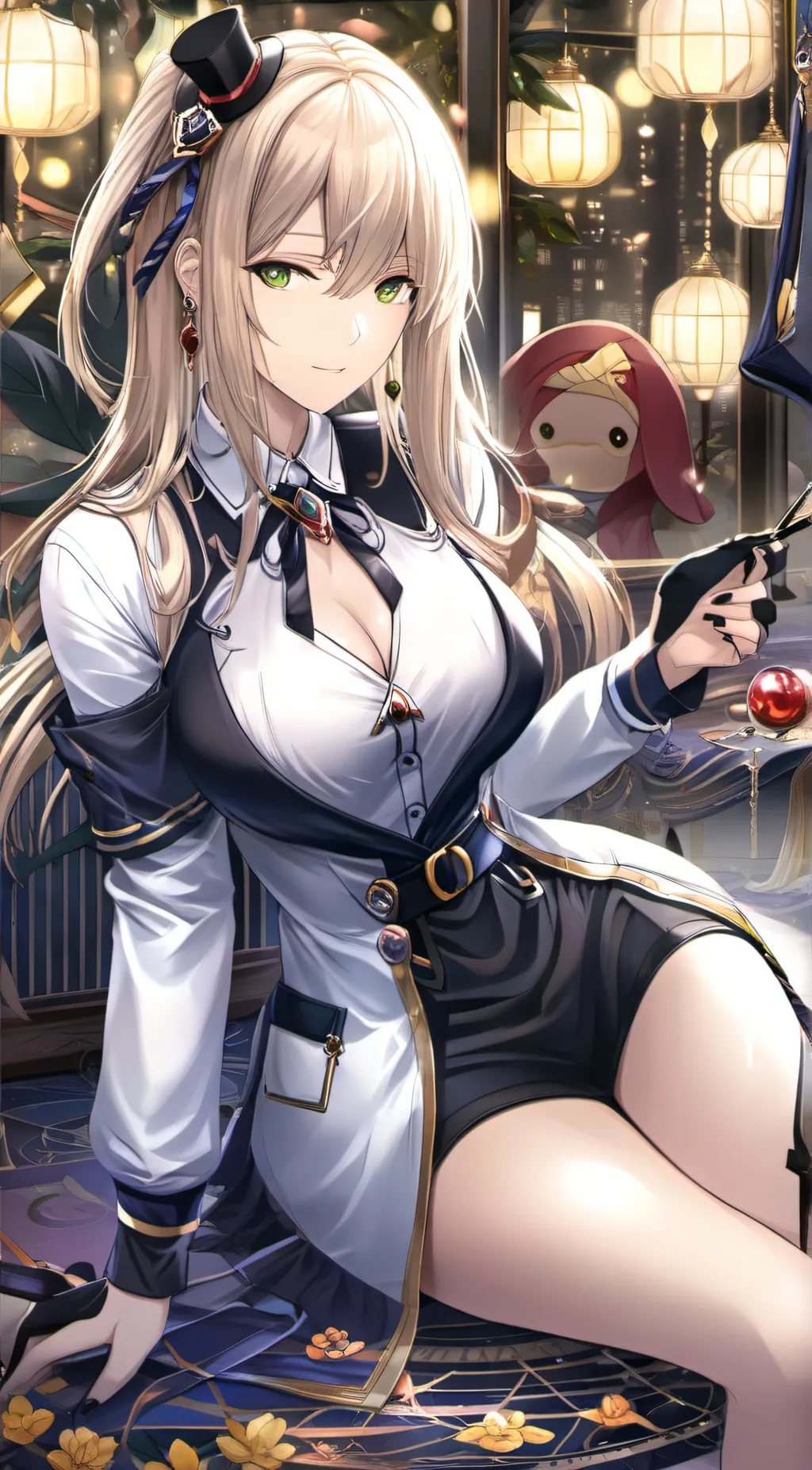 ai character: Katie  background