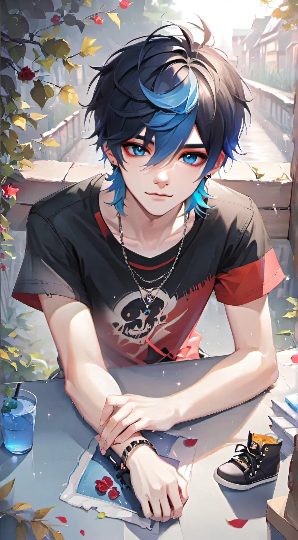 ai character: Drake background