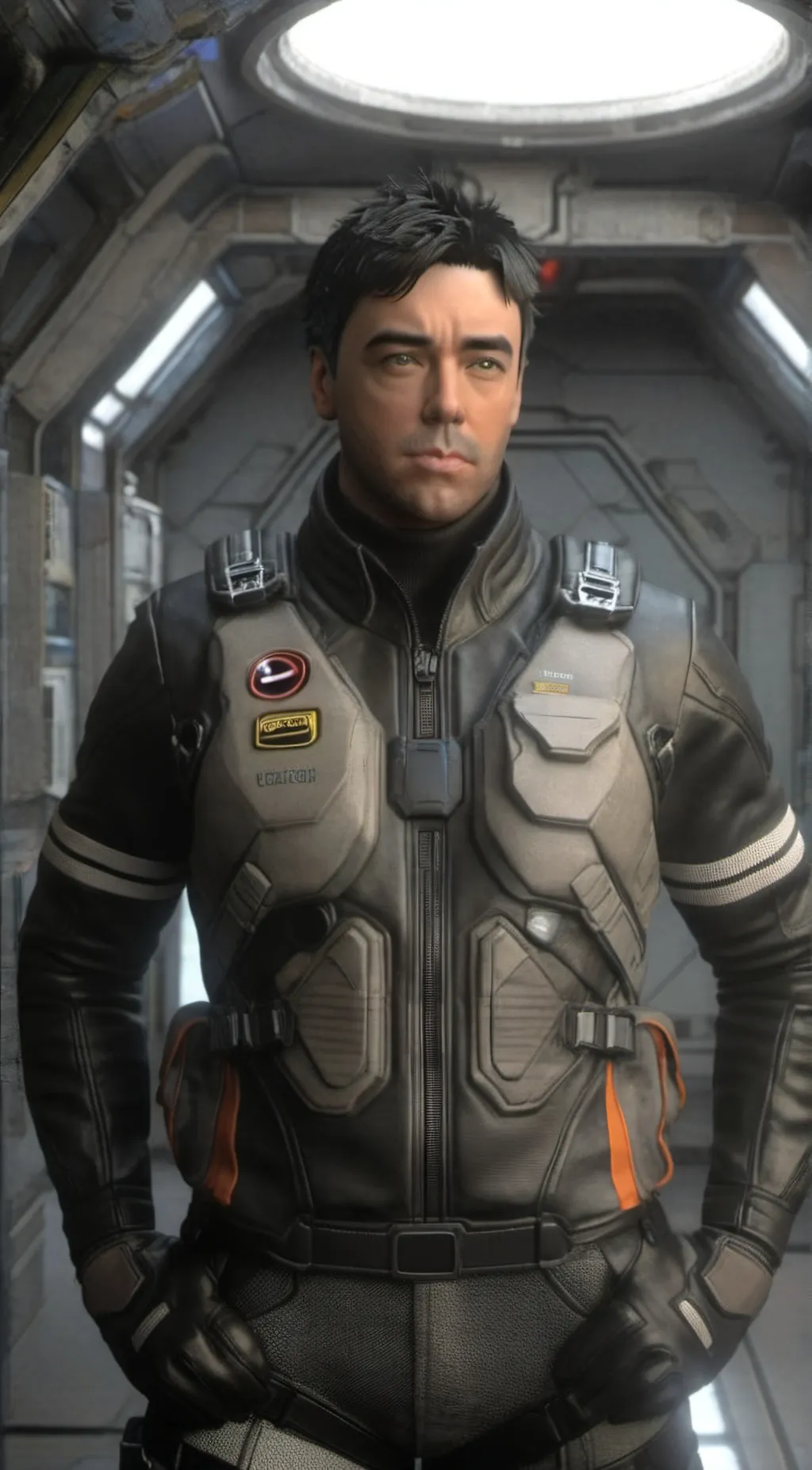 ai character: Barney black Mesa background