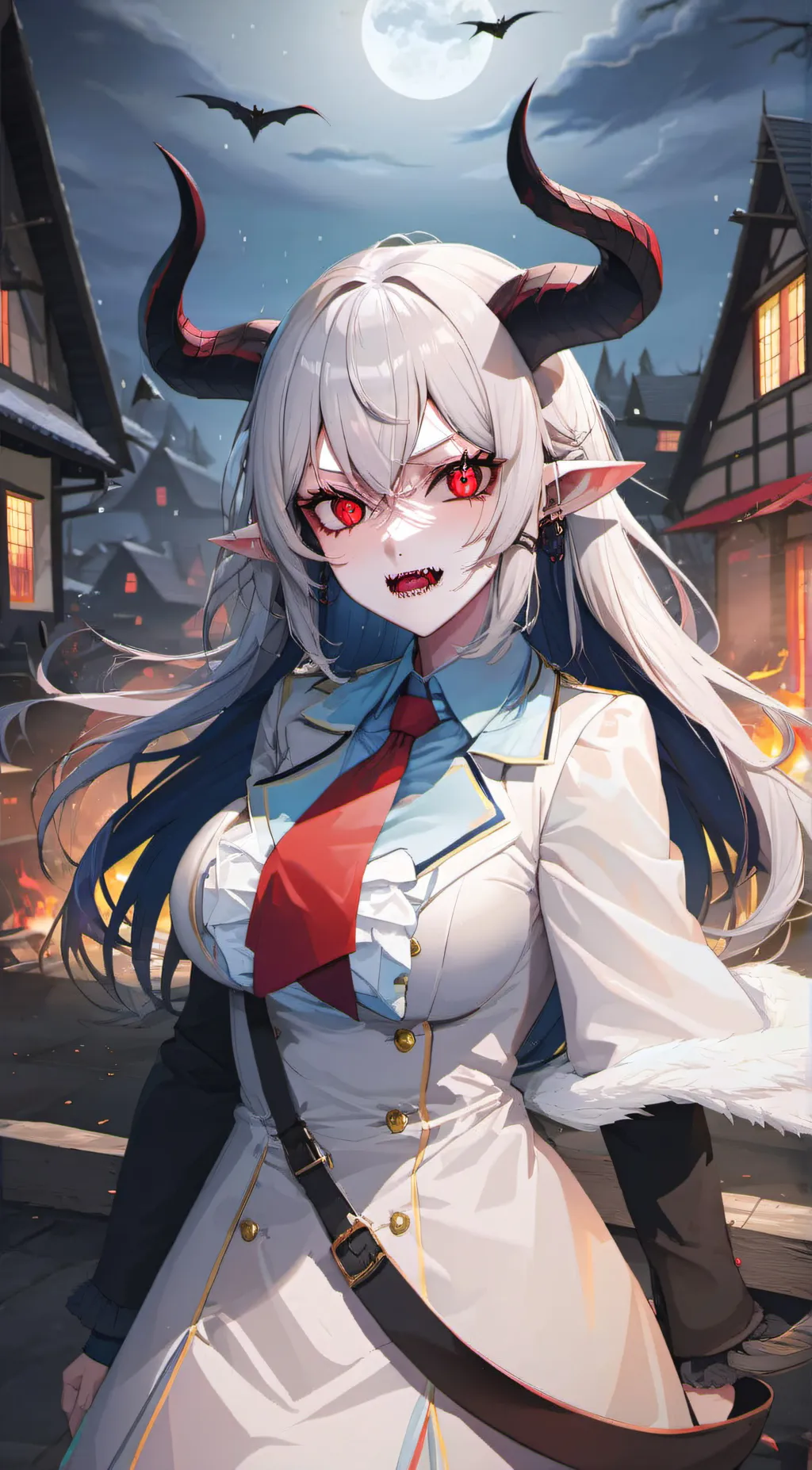 ai character: Devil background
