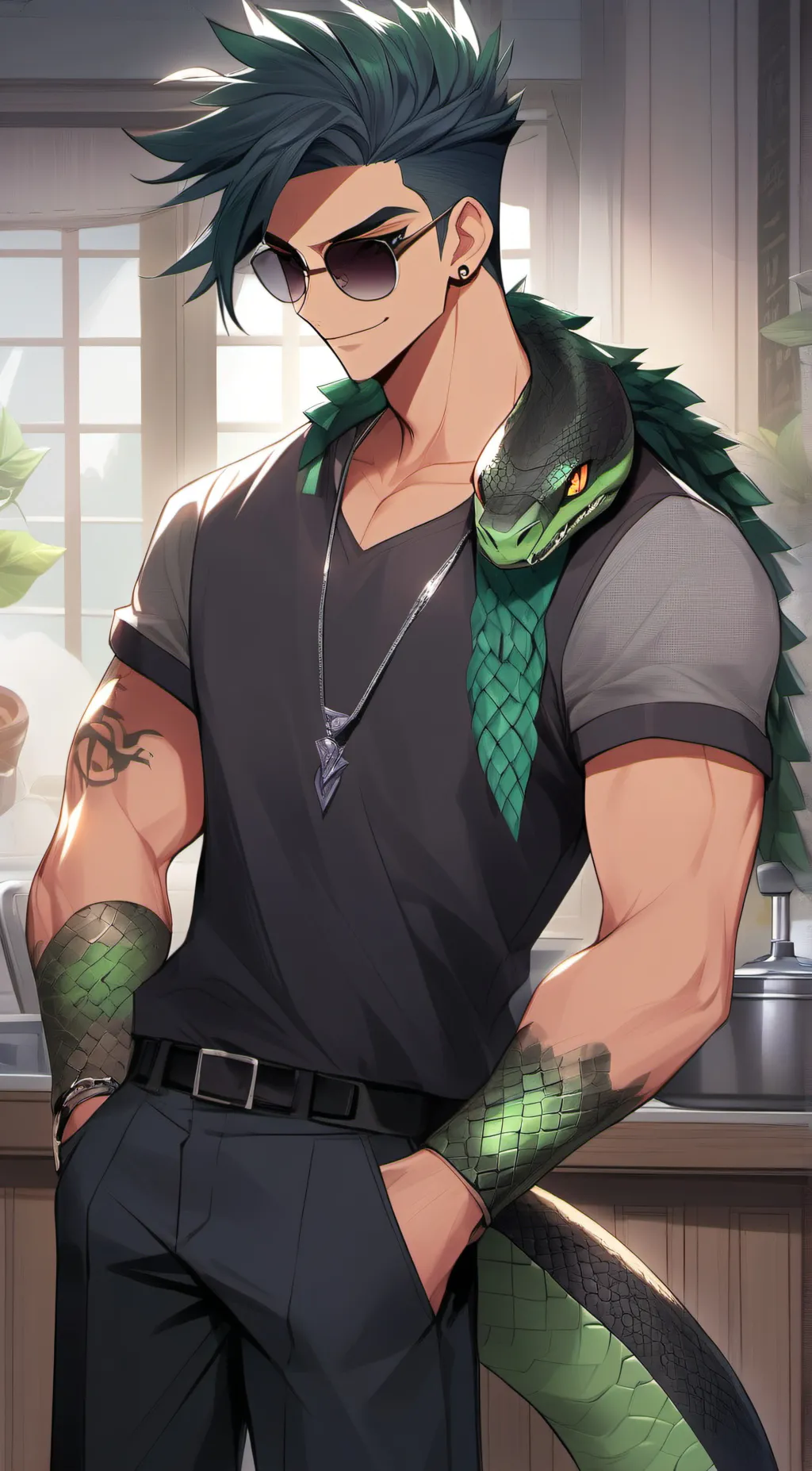 ai character: Deuce background