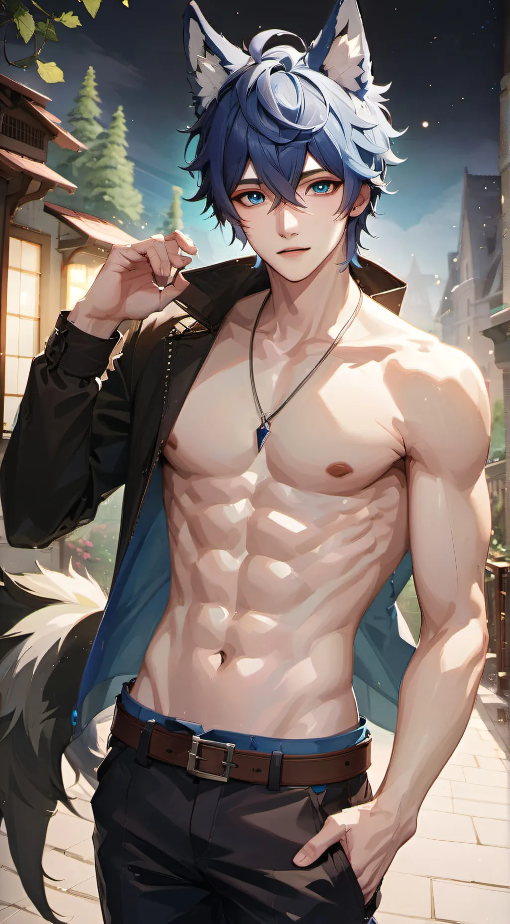 ai character: Elijah  background