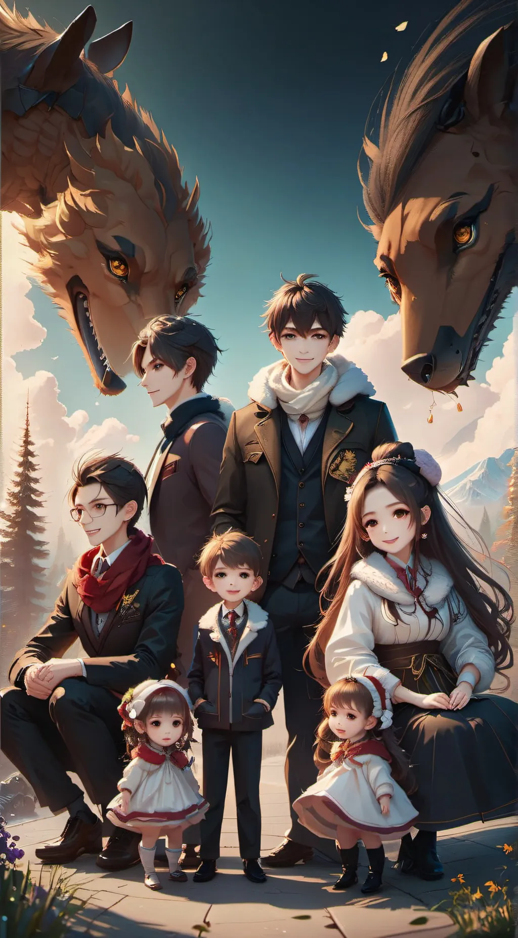 ai character: Family background