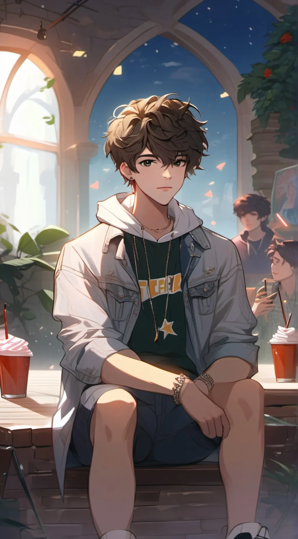 ai character: Jacob  background