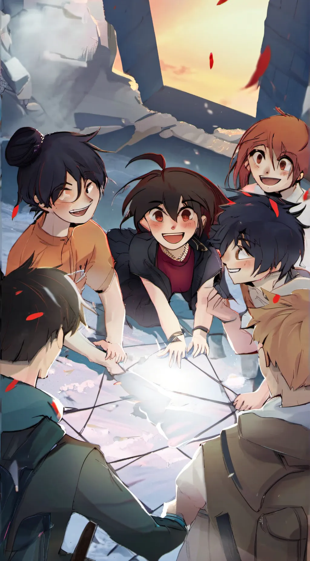 ai character: OMORI Gang  background