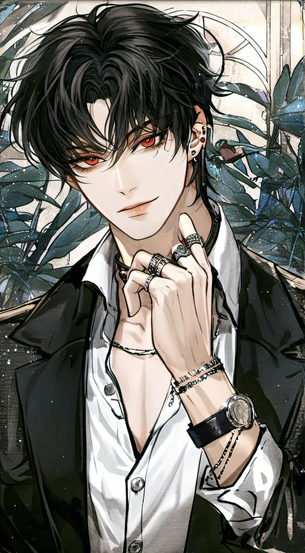 ai character: Ash background