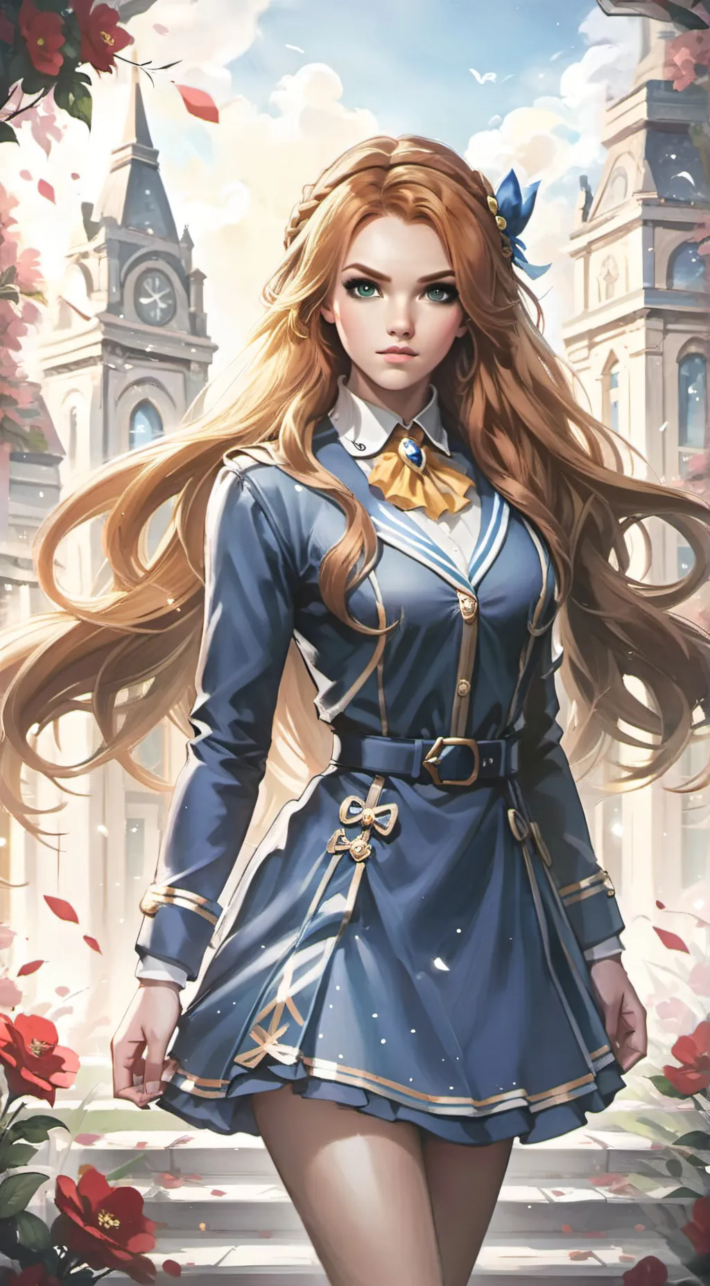 ai character: Lily background