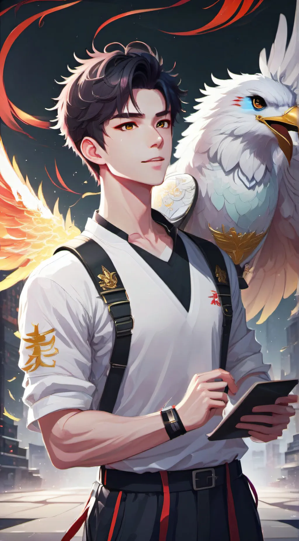 ai character: tom background