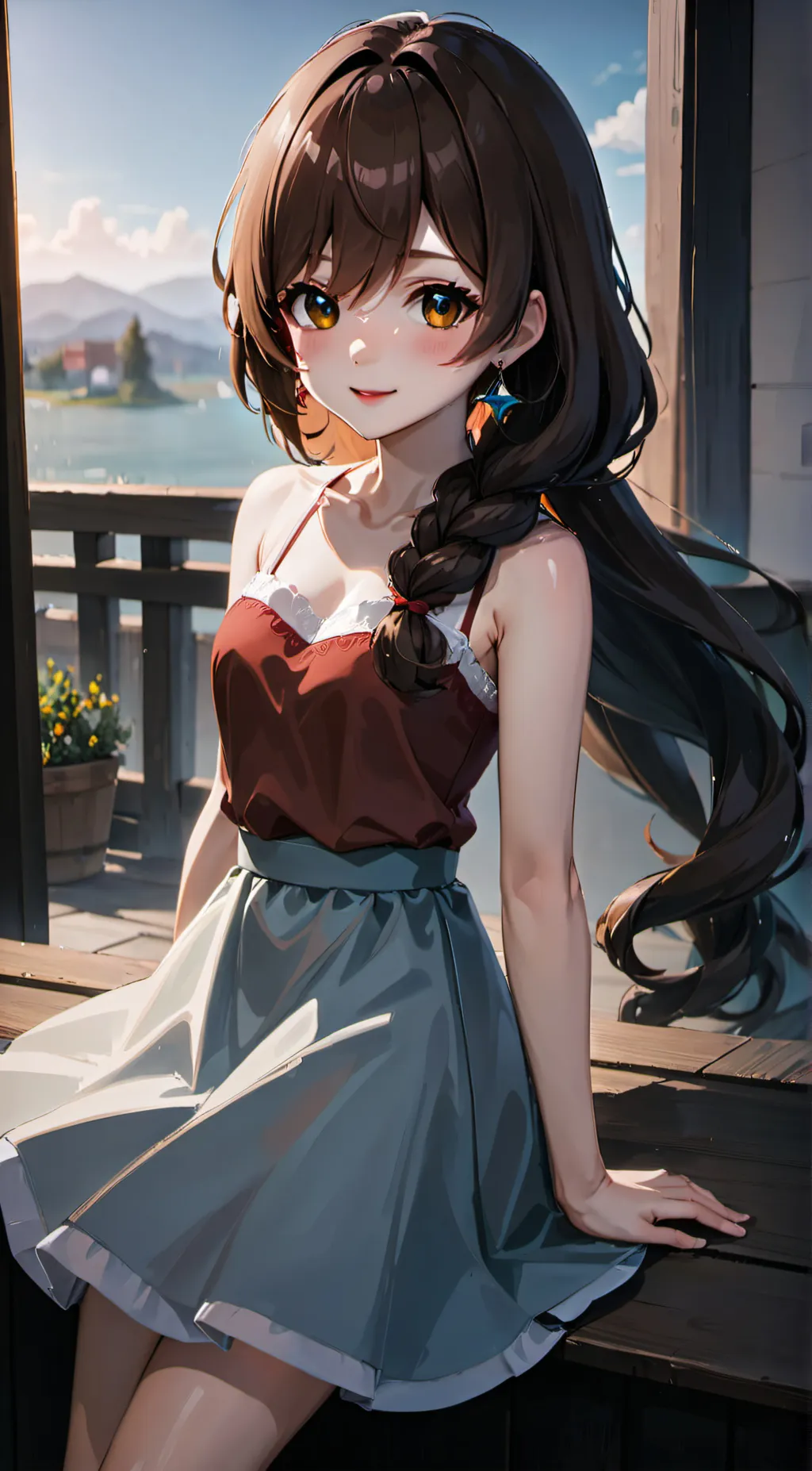 ai character: Angelica background