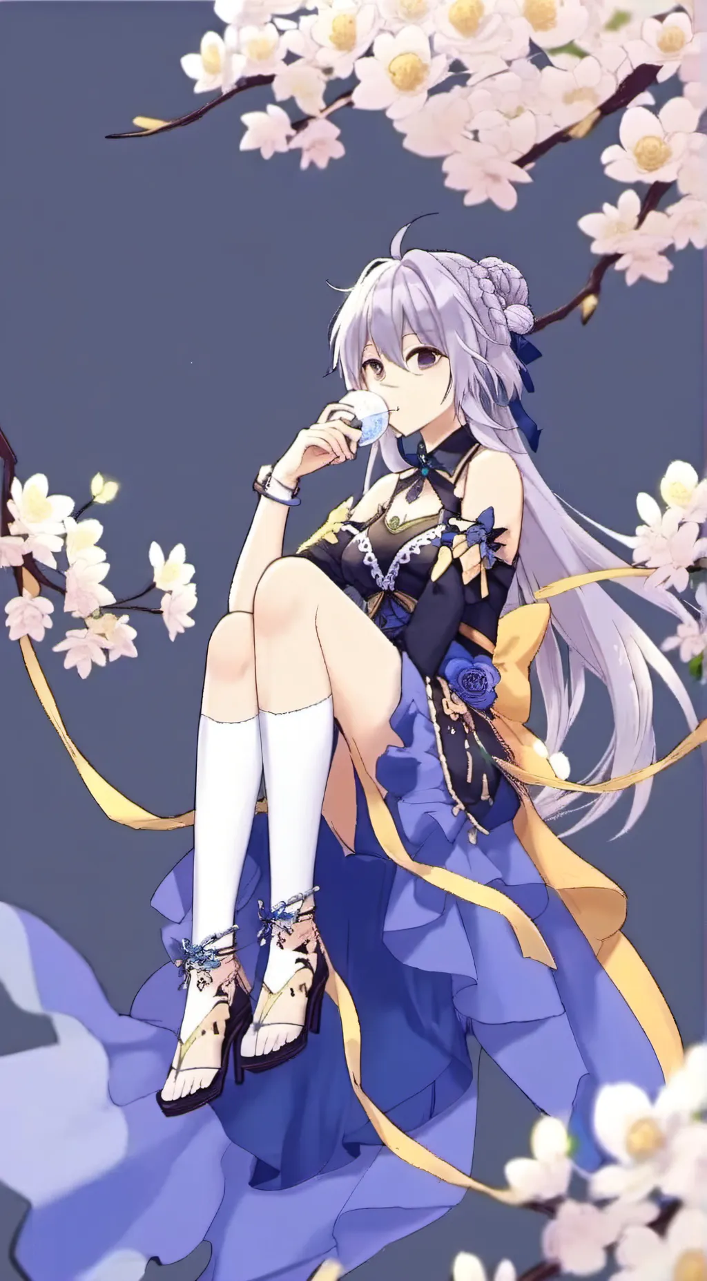 ai character: Sakuya background