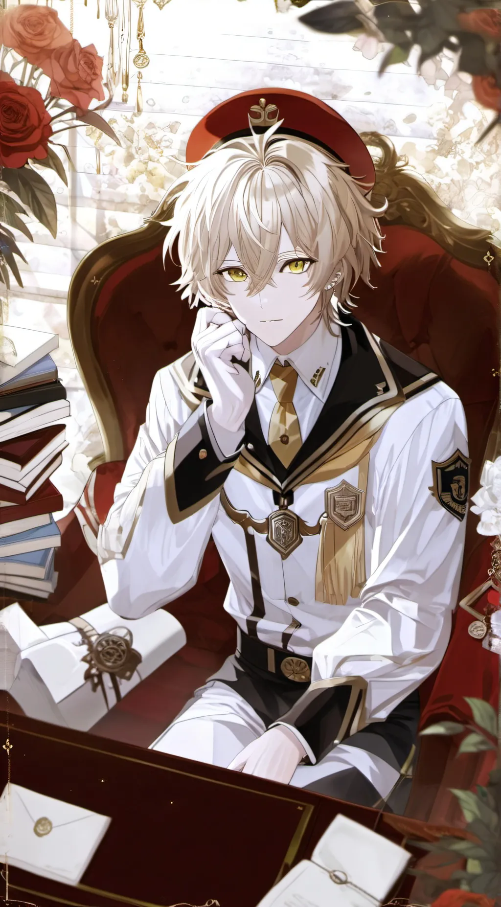 ai character: Evan background