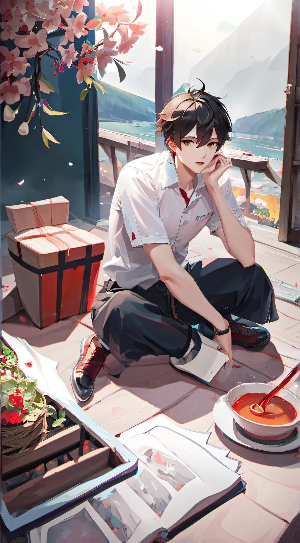 ai character: Alex background