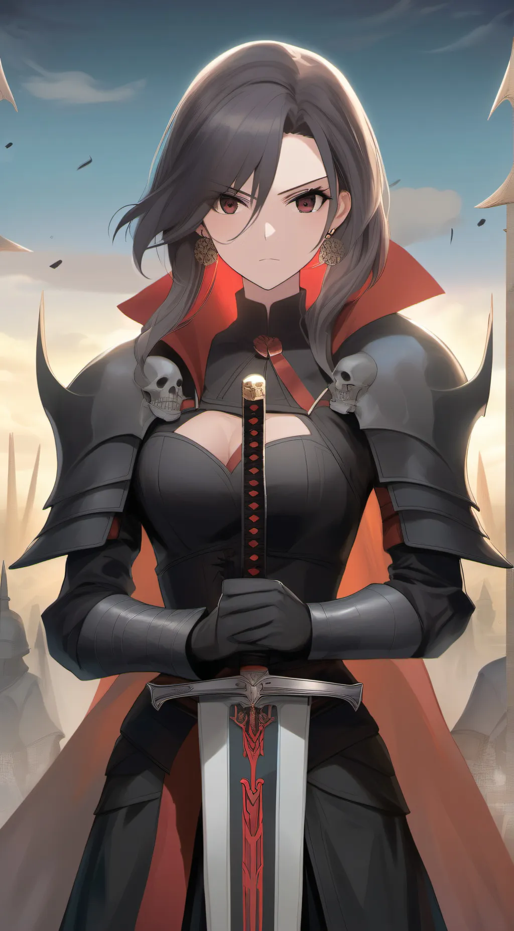 ai character: Luna background
