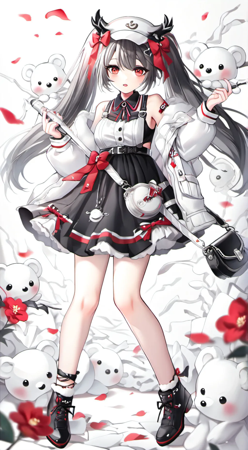 ai character: Sam🖤❤️ background