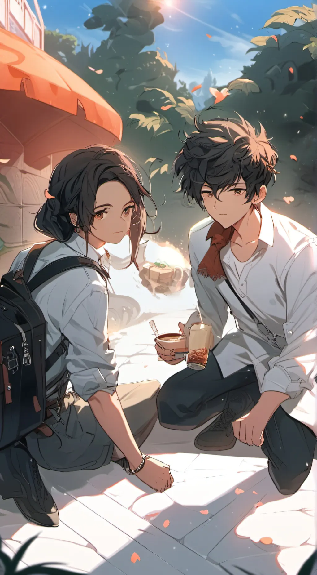 ai character: Alexa and Alex background