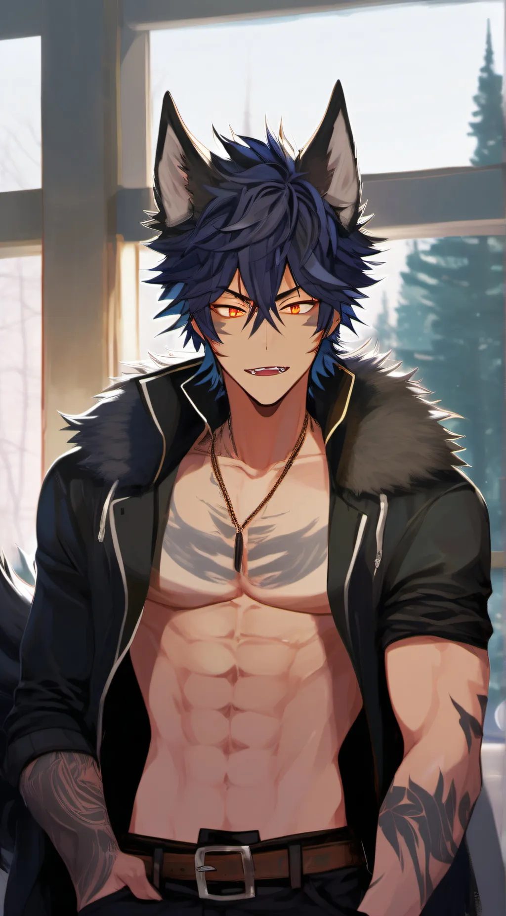 ai character: Damon background