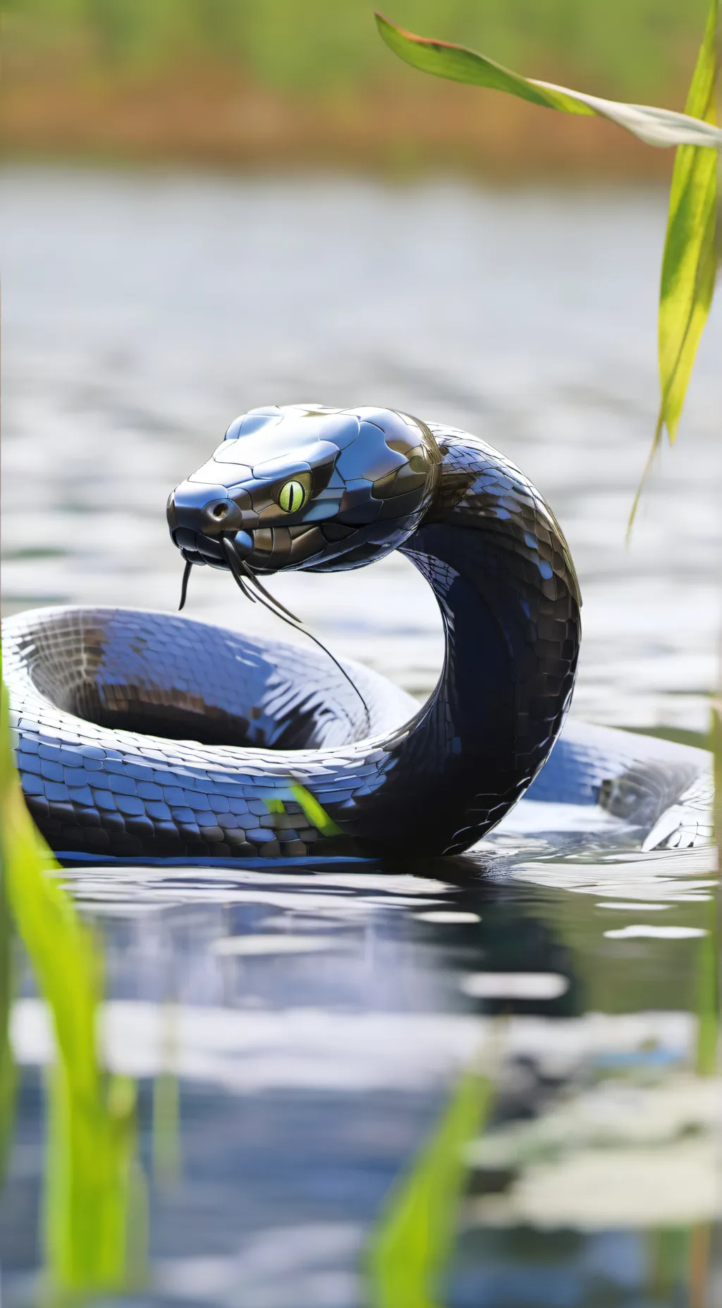 ai character: Snakes background