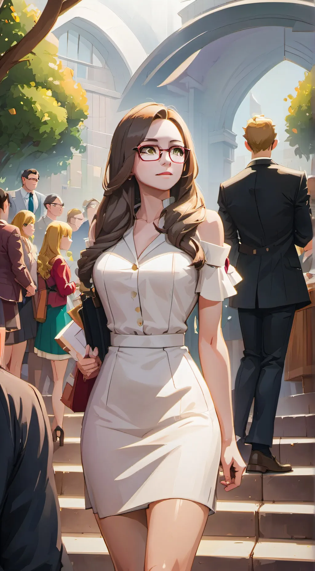 ai character: Emma Douse background