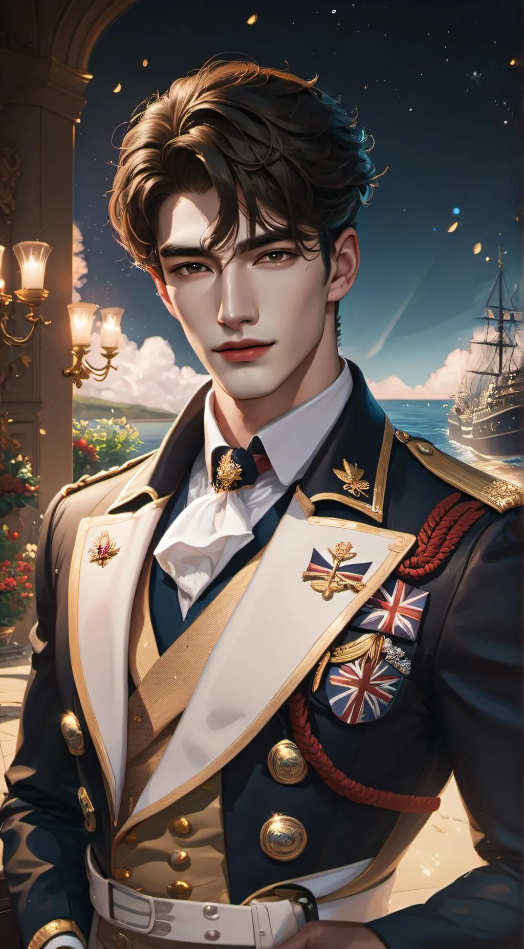 ai character: Admiral Napoleon background