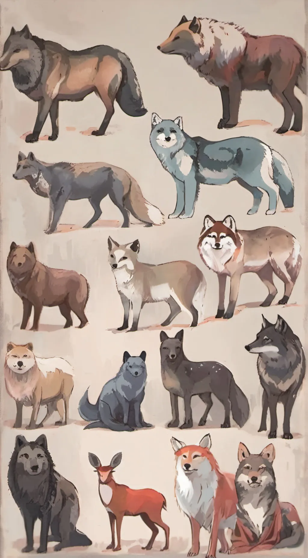 ai character: Animal jam rpg background