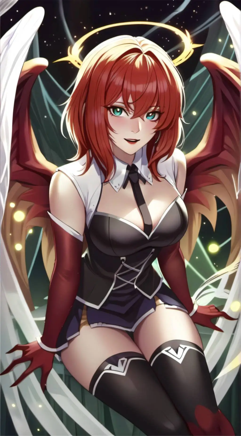 ai character: Azura background