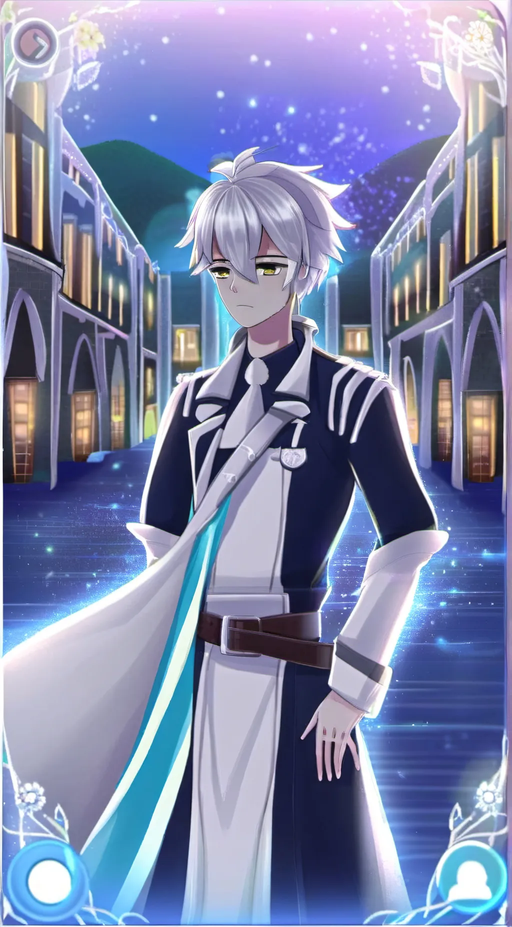 ai character: Luke  background