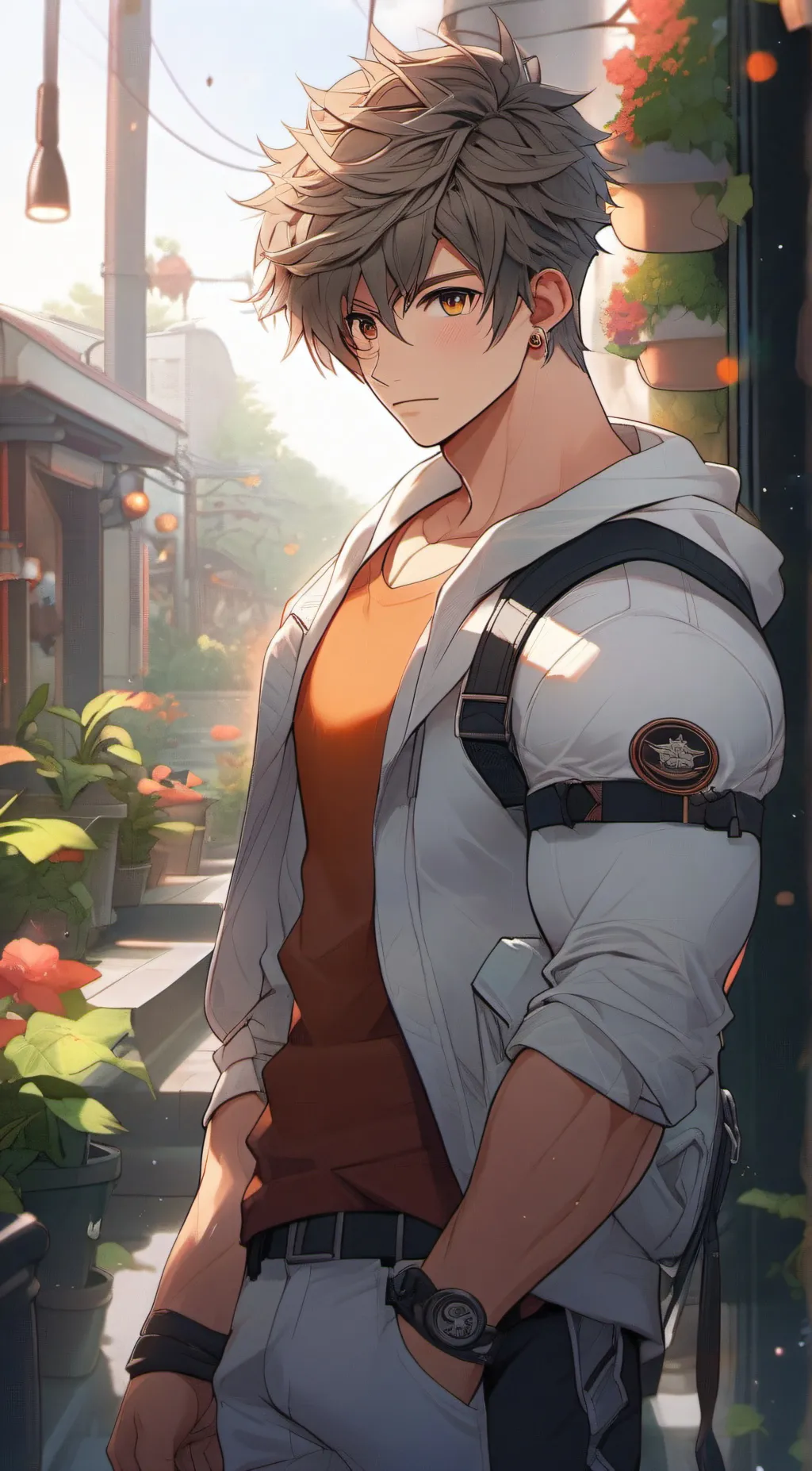 ai character: alex background