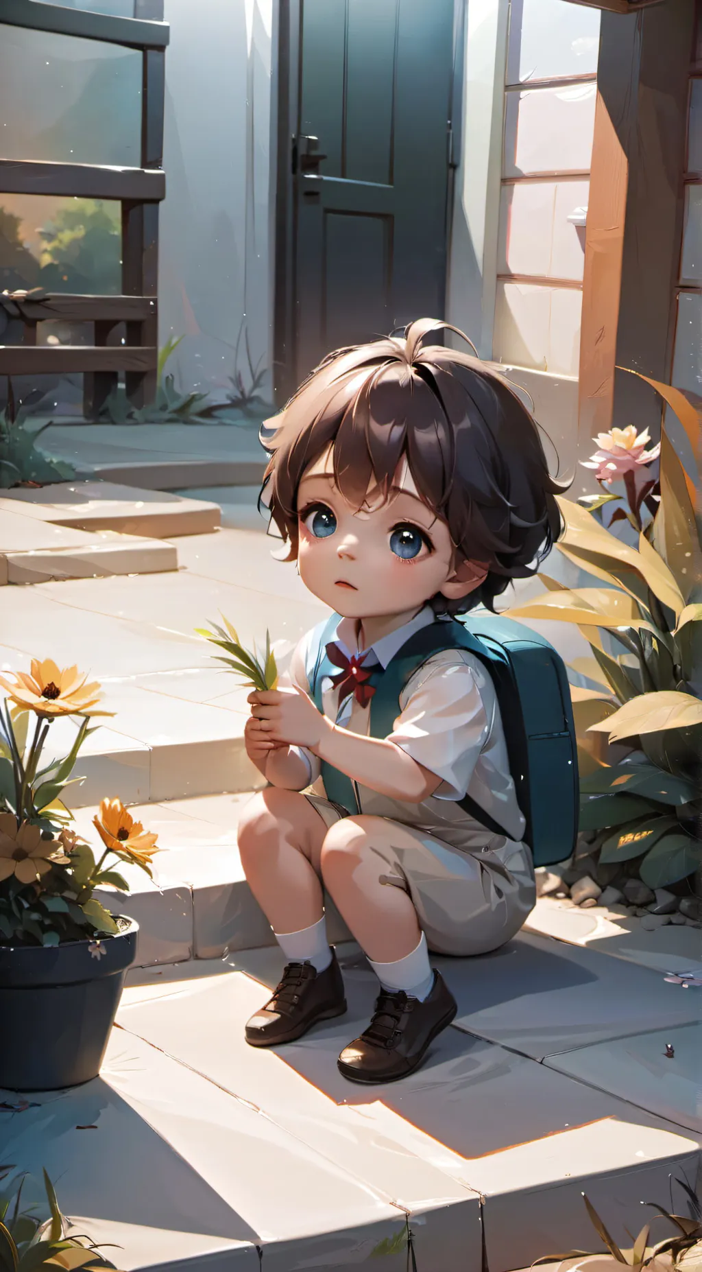 ai character: Charlie background