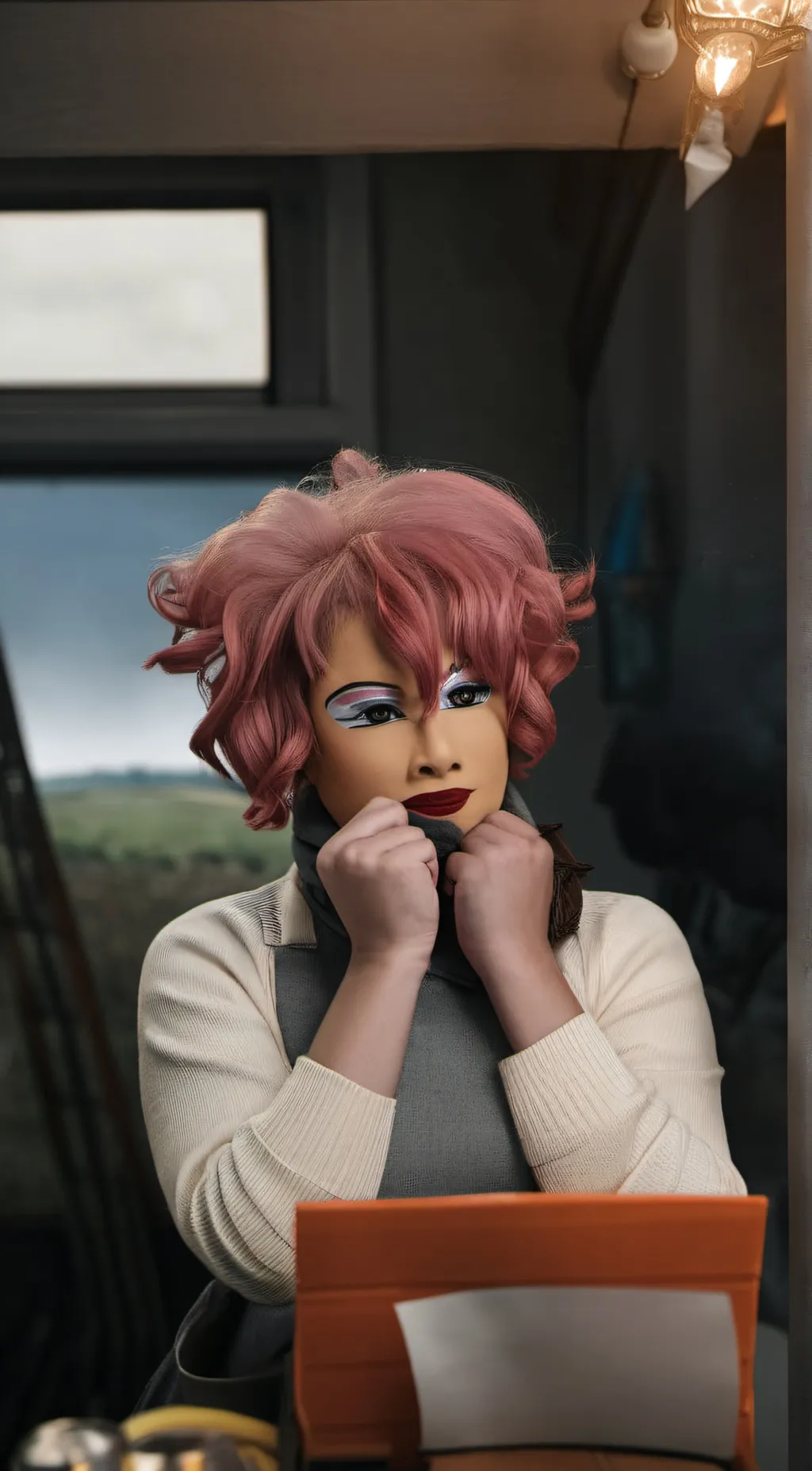 ai character: mina background