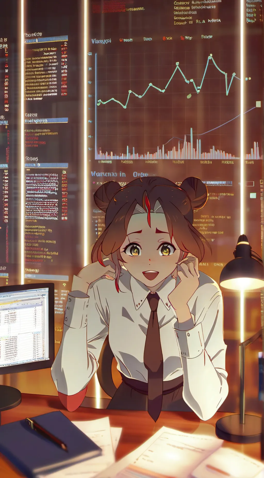 ai character: KaReN background