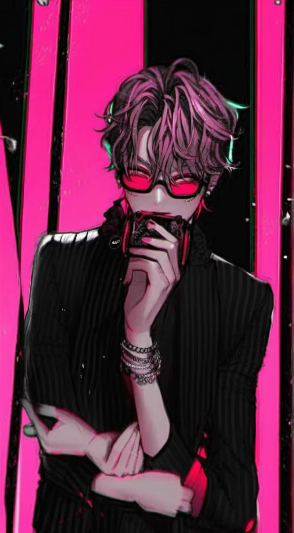 ai character: mark background