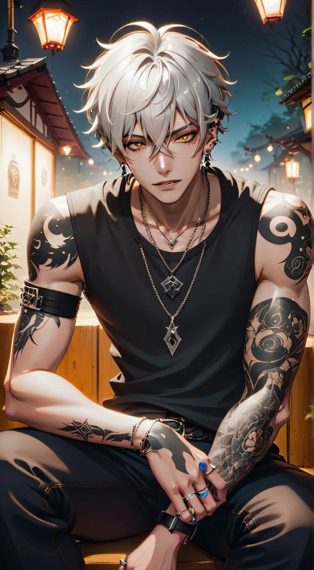 ai character: Lucas background