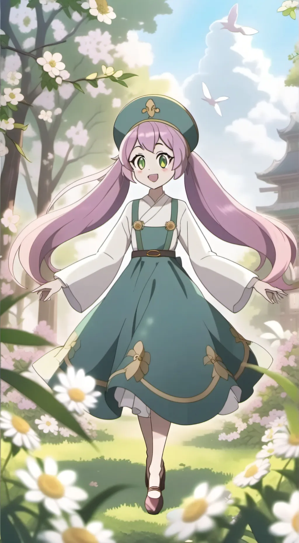 ai character: rosey background